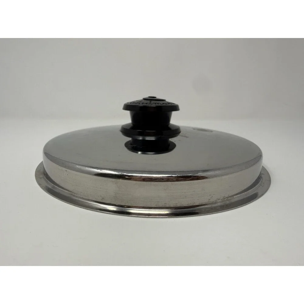 Saladmaster Vapo Steam Vented Lid Only Replacement 7.75” Stainless Steel